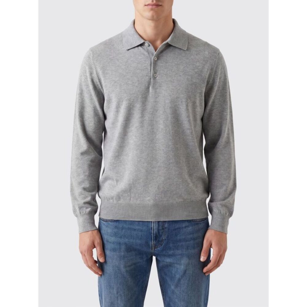 Brunello Cucinelli Polo Shirt Men Blue 1